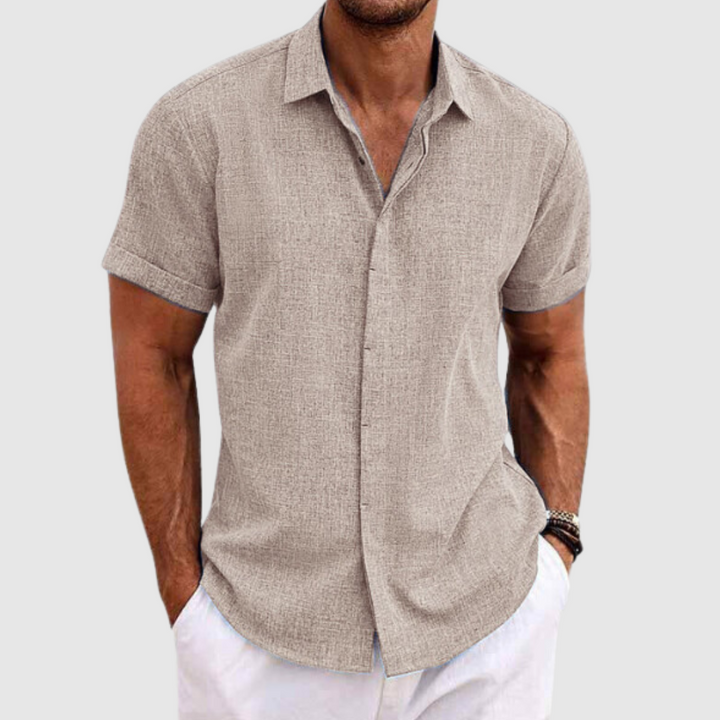 Lorenzo™ | Classy Linen Shirt