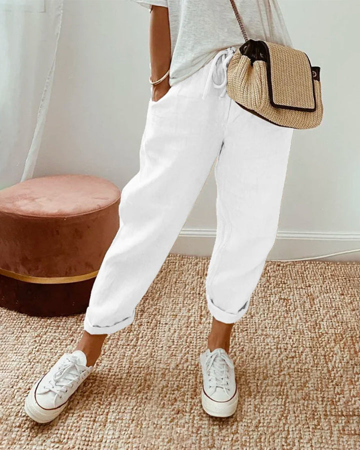 LUCY™ | Anti-Sweat Luxe Linen Pants