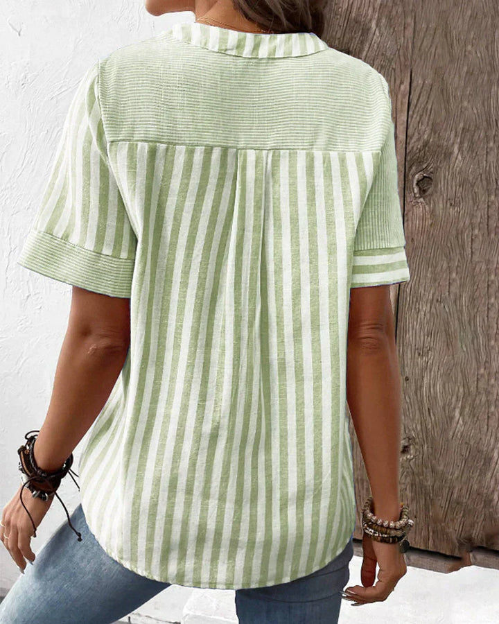 Sandra™ | Classic Striped Top