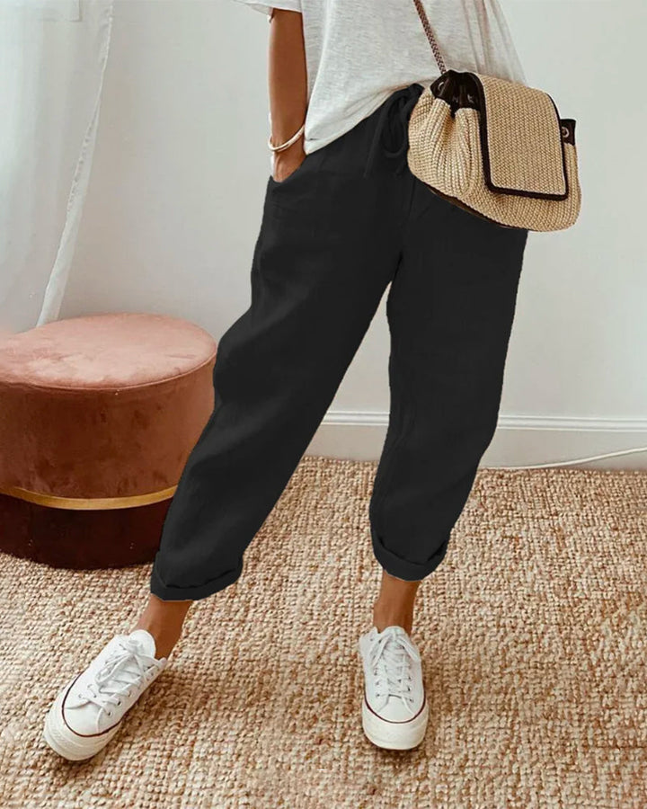 LUCY™ | Anti-Sweat Luxe Linen Pants