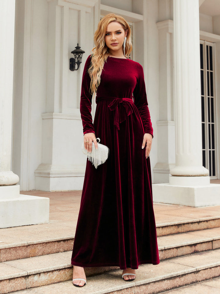 Lara | Long-Sleeved Maxi Dress