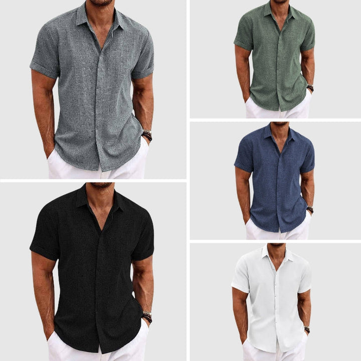 Lorenzo™ | Classy Linen Shirt