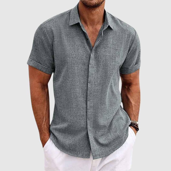 Lorenzo™ | Classy Linen Shirt