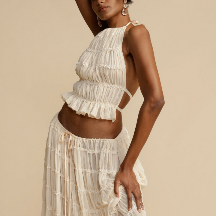 WENDY™ |  Halter Top and Skirt Set