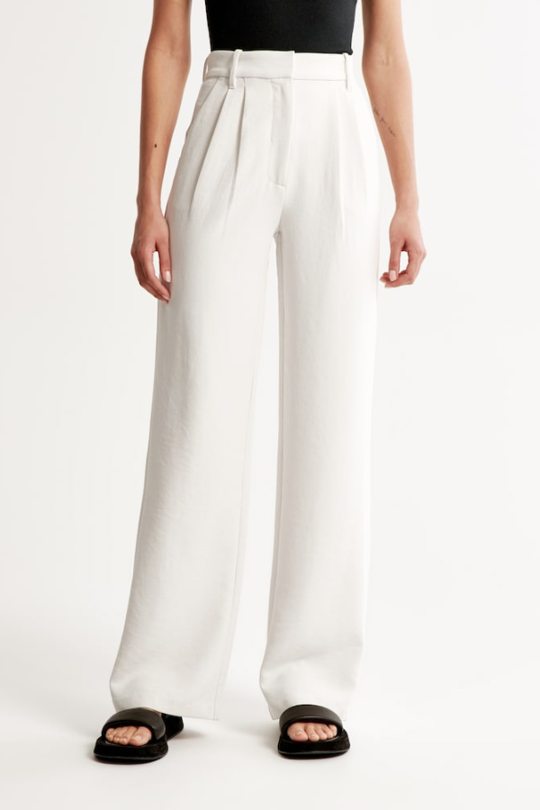 Ela™ | Wide Leg Tailored Pants