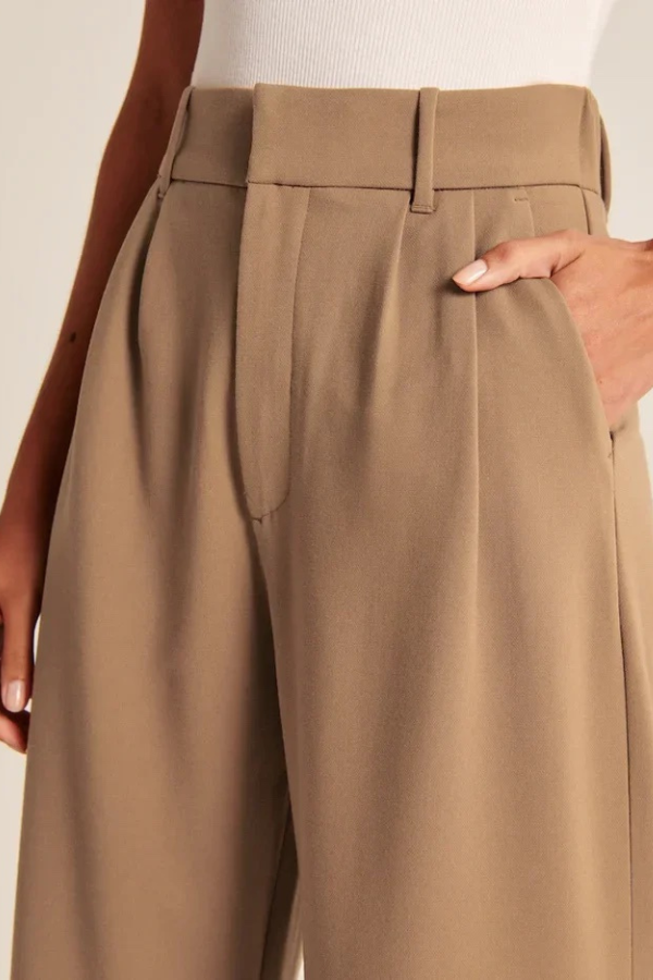 Ela™ | Wide Leg Tailored Pants