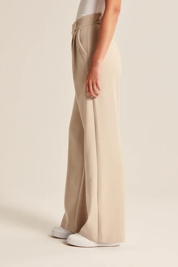 Ela™ | Wide Leg Tailored Pants