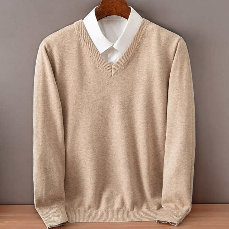 CASSIUS™ - Cashmere V-Neck Sweater