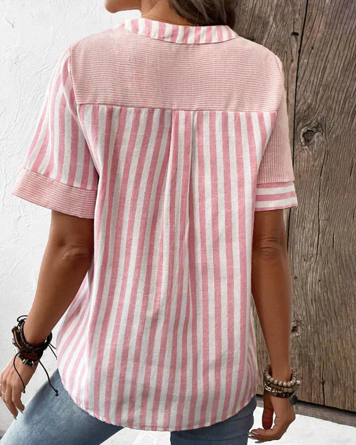 Sandra™ | Classic Striped Top