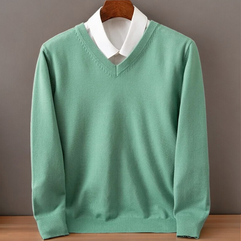 CASSIUS™ - Cashmere V-Neck Sweater