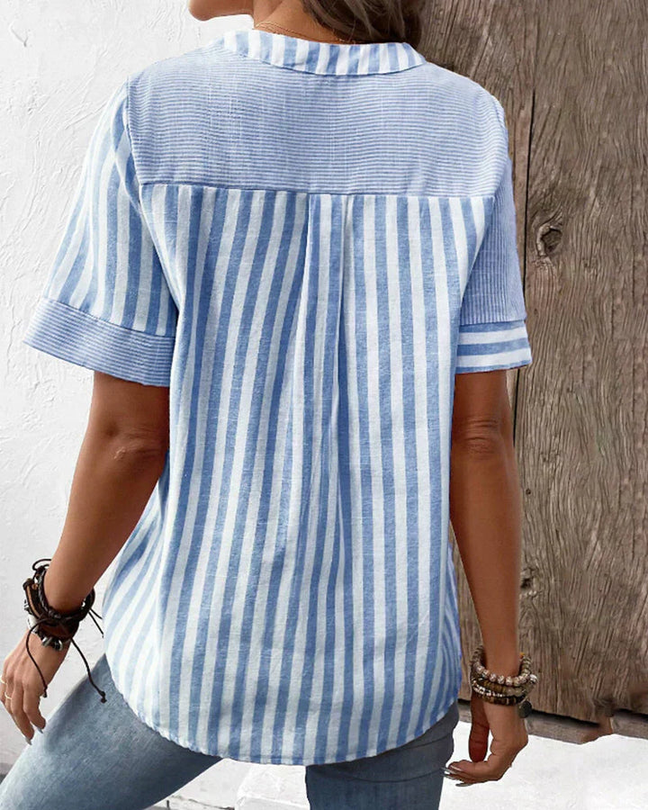 Sandra™ | Classic Striped Top