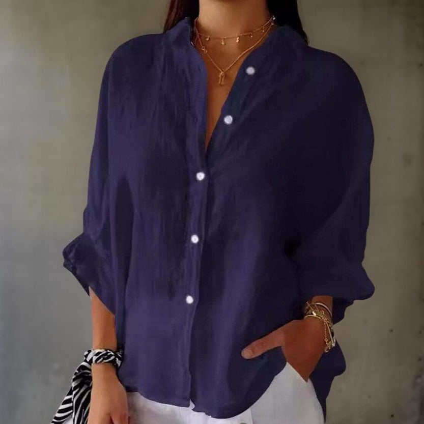 Giulianen™ | Elegant Linen Blouse