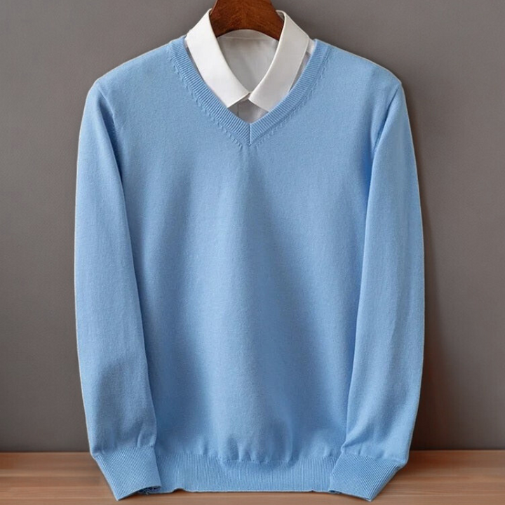 CASSIUS™ - Cashmere V-Neck Sweater